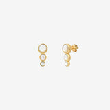 Gold earrings - ANDREA