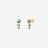 Gold earrings - ANDREA