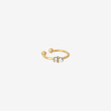 Gold ear cuff - BAGUETTE