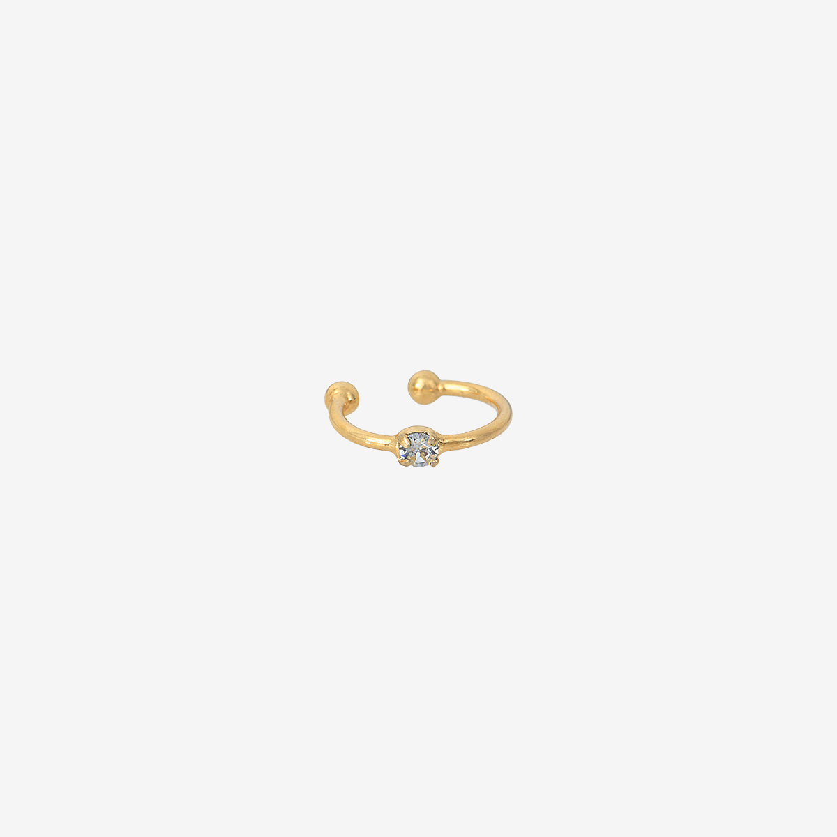 BAGUE D'OREILLE DORÉE - PARIS