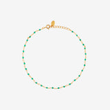 Chaine de cheville dorée SIMPLE - ROXANE