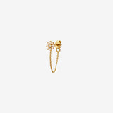 Boucles d'oreilles chaine dorées - BELLA
