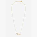 COLLIER DORÉ LOVE - BLING
