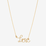 COLLIER DORÉ LOVE - BLING