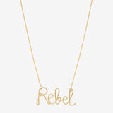 COLLIER DORÉ REBEL - BLING