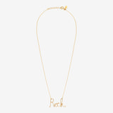 COLLIER DORÉ ROCK - BLING