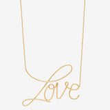 COLLIER DORÉ LOVE - BLING XXL