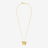 COLLIER DORÉ GRAND MODELE - BUTTERFLY