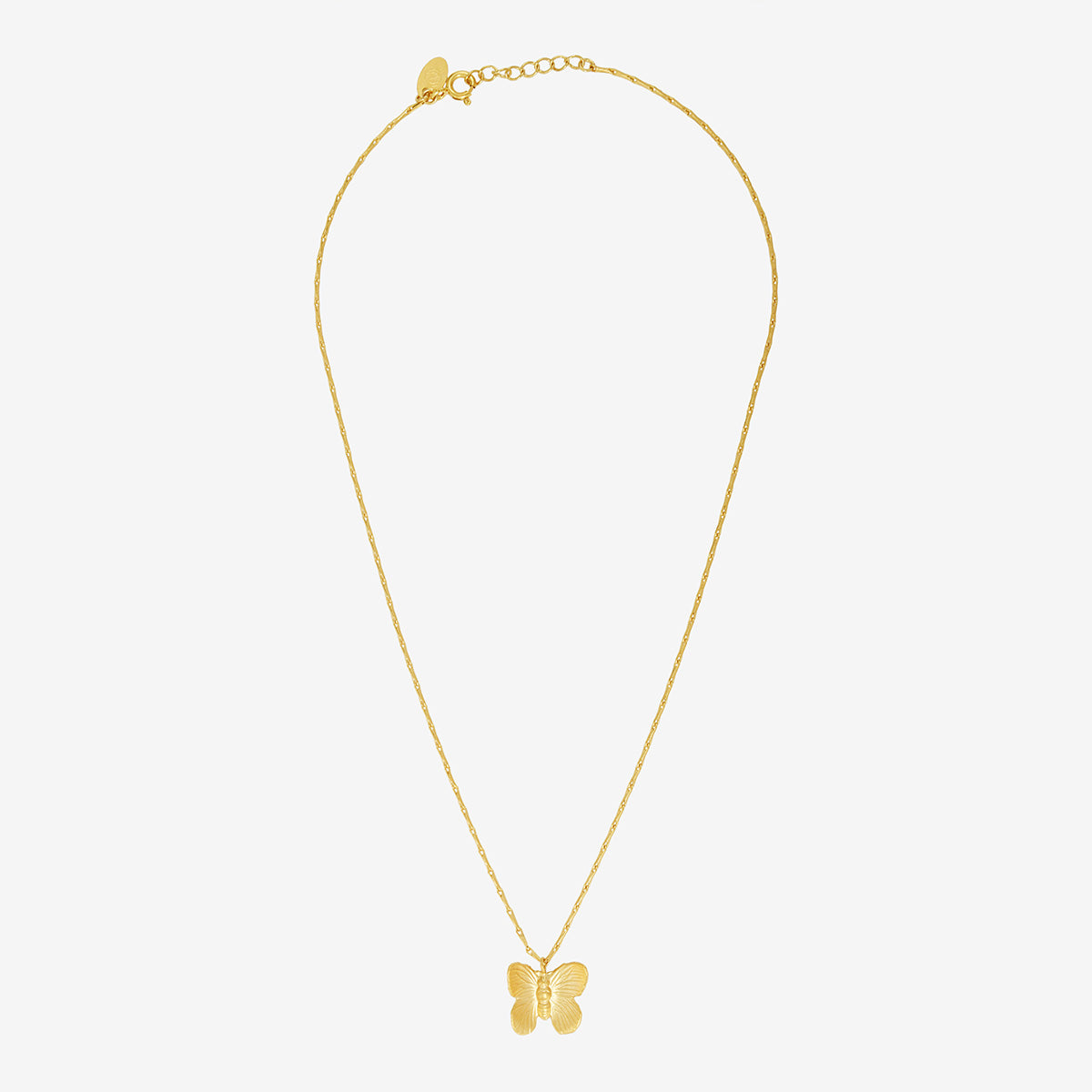 COLLIER DORÉ PETIT MODELE - BUTTERFLY