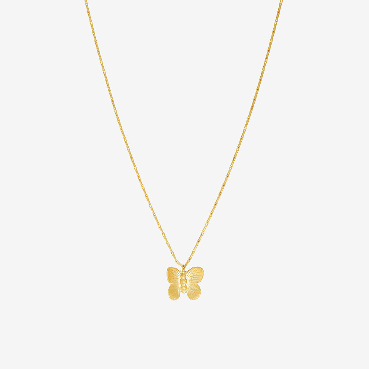 COLLIER DORÉ PETIT MODELE - BUTTERFLY