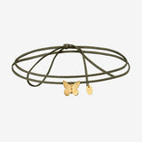 Collier cordon doré petit modèle - BUTTERFLY