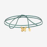 Collier cordon doré petit modèle - BUTTERFLY