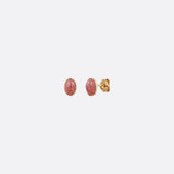 Boucles d'oreilles dorées - CAB OVALE
