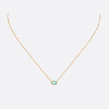 Collier doré - CAB OVALE