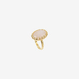 Bague plaqué or petit modèle - DUBARRY