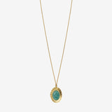 Collier doré oval - EDEN
