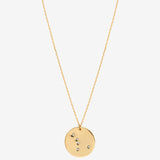 Golden necklace - GALAXY