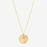 Golden necklace - GALAXY