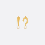 Boucles d'oreilles dorées wtf - KIND OF THINGS