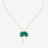 Collier doré Palmtree XL - KUCHI
