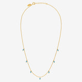 Collier doré court - MILADY