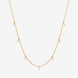 Collier doré court - MILADY