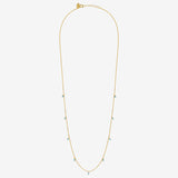 Collier doré long - MILADY