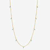 Collier doré long - MILADY