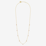 Collier doré long - MILADY