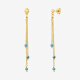 Boucles d'oreilles dorées - MILADY