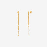 Boucles d'oreilles dorées - MILADY