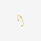 WHITE OPAL GOLD RING - PARIS