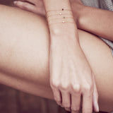 ROSE WATER OPAL GOLD BRACELET - PARIS