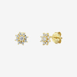 Boucles d'oreilles puces dorées - AYA