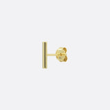 Gold stud earrings - JULES