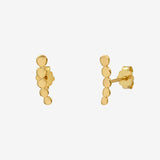 Boucles d'oreilles puces dorées - ROBBY