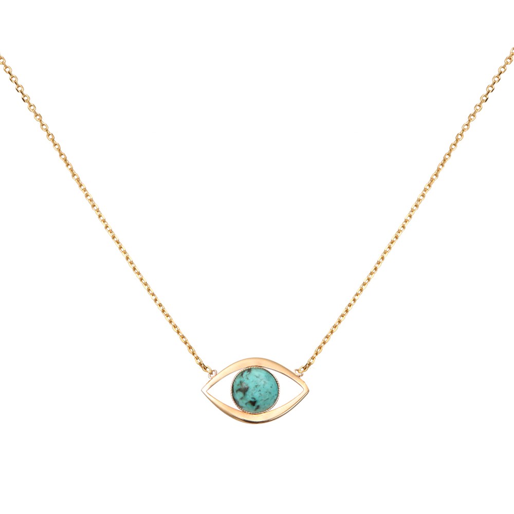 COLLIER PM EROS JASPE AFRICAIN