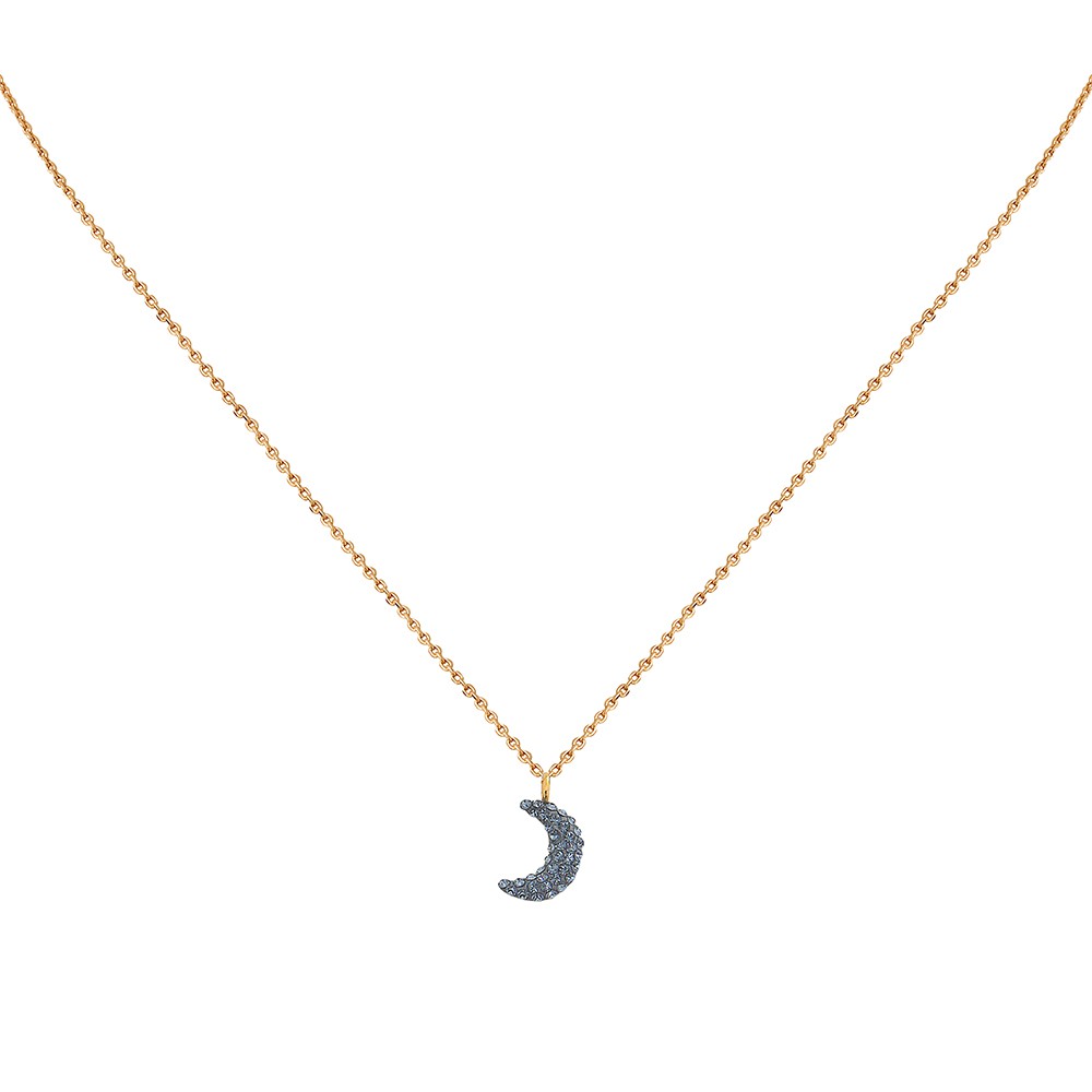 COLLIER KUCHI MOON SILVER NIGHT