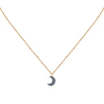 COLLIER KUCHI MOON SILVER NIGHT