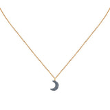 COLLIER KUCHI MOON SILVER NIGHT