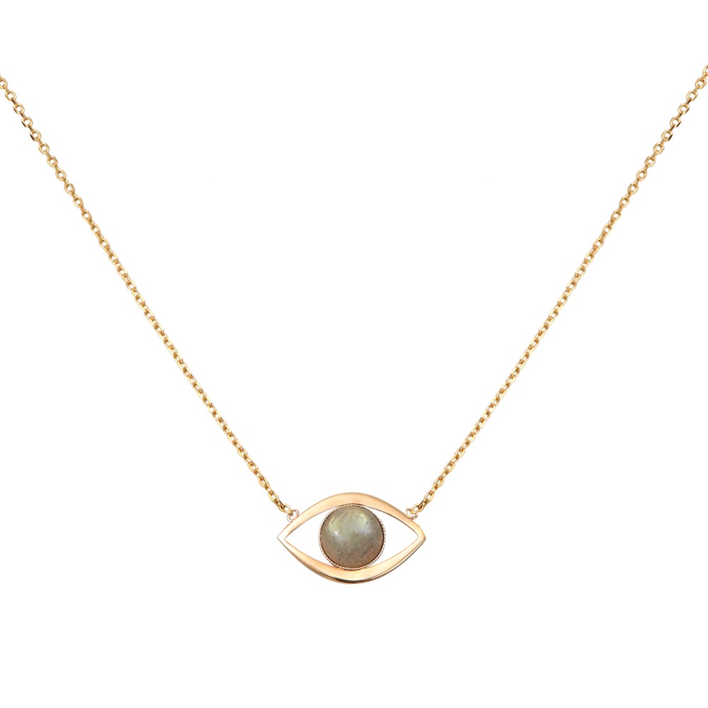 COLLIER PM EROS LABRADORITE