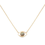 COLLIER PM EROS LABRADORITE