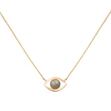 COLLIER PM EROS LABRADORITE