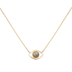 COLLIER PM EROS LABRADORITE