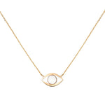 COLLIER PM EROS NACRE BLANCHE