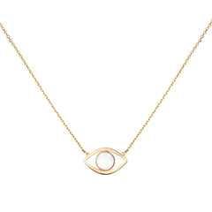 COLLIER PM EROS NACRE BLANCHE