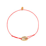 CORDON CAURI STRASS ROUGE TOMATE