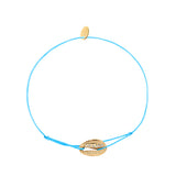 CORDON CAURI STRASS TURQUOISE