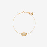 CRYSTAL CAURI BRACELET