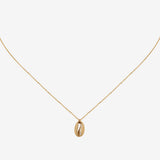 CRYSTAL CAURI NECKLACE